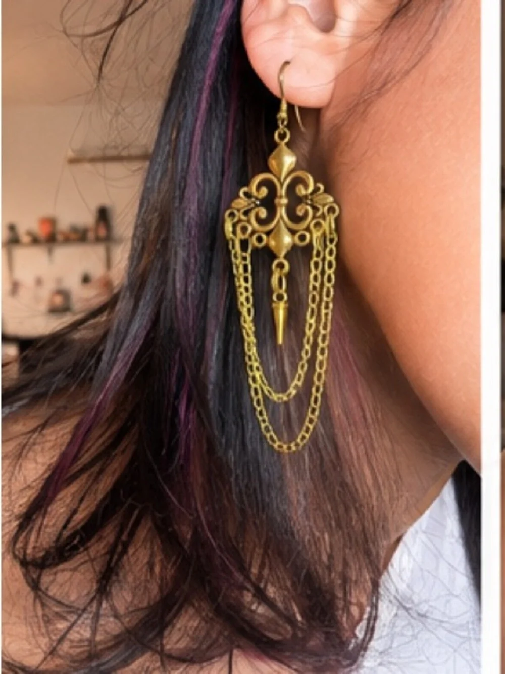 Vintage-Inspired Handmade Artisan Earrings from India ✨- Women Jewelry